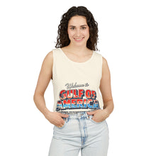 Load image into Gallery viewer, Gulf of America Tank Top — "Make Beaches Great Again" Retro Beach Graphic