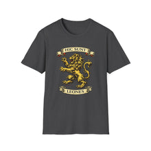 Load image into Gallery viewer, Hic Sunt Leones -- "Here There Be Lions" T-Shirt. Many Sizes and Colors