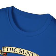 Load image into Gallery viewer, Hic Sunt Leones -- "Here There Be Lions" T-Shirt. Many Sizes and Colors