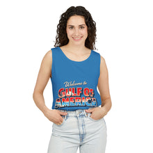 Load image into Gallery viewer, Gulf of America Tank Top — "Make Beaches Great Again" Retro Beach Graphic