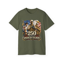 Load image into Gallery viewer, American Soldiers - 250 Years - Commemorative T-Shirt