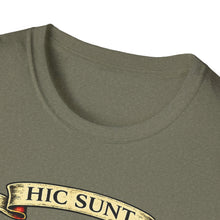 Load image into Gallery viewer, Hic Sunt Leones -- "Here There Be Lions" T-Shirt. Many Sizes and Colors