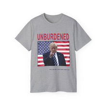 Load image into Gallery viewer, Unburdened T-Shirt! Comes in Many Colors and Sizes