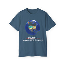 Load image into Gallery viewer, Planet America T-Shirt: Dark Colored Background