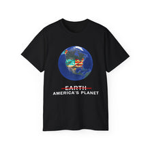Load image into Gallery viewer, Planet America T-Shirt: Dark Colored Background