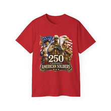 Load image into Gallery viewer, American Soldiers - 250 Years - Commemorative T-Shirt