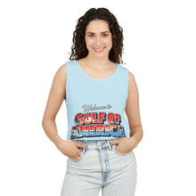 Load image into Gallery viewer, Gulf of America Tank Top — "Make Beaches Great Again" Retro Beach Graphic