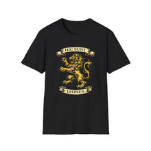Load image into Gallery viewer, Hic Sunt Leones -- "Here There Be Lions" T-Shirt. Many Sizes and Colors