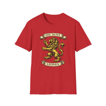 Load image into Gallery viewer, Hic Sunt Leones -- "Here There Be Lions" T-Shirt. Many Sizes and Colors