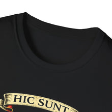 Load image into Gallery viewer, Hic Sunt Leones -- "Here There Be Lions" T-Shirt. Many Sizes and Colors