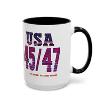 Load image into Gallery viewer, Celebrate Trump&#39;s Victory with this Commemorative Accented Mug! Comes in Two Sizes
