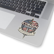 Load image into Gallery viewer, Conan For President 2028 Sticker
