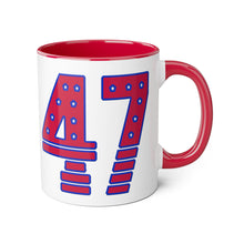 Load image into Gallery viewer, Trump Victory Commemorative &quot;47&quot; Coffee Mug
