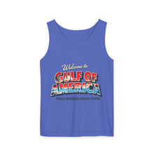 Load image into Gallery viewer, Gulf of America Tank Top — "Make Beaches Great Again" Retro Beach Graphic
