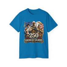 Load image into Gallery viewer, American Soldiers - 250 Years - Commemorative T-Shirt
