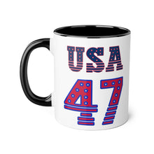 Load image into Gallery viewer, Trump Victory Commemorative &quot;47&quot; Coffee Mug
