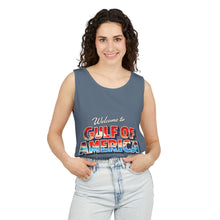 Load image into Gallery viewer, Gulf of America Tank Top — "Make Beaches Great Again" Retro Beach Graphic
