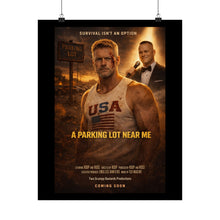 Load image into Gallery viewer, A Parking Lot Near Me- Two Grumpy Bastards Motion Picture — Action Movie Poster
