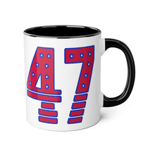 Load image into Gallery viewer, Trump Victory Commemorative &quot;47&quot; Coffee Mug
