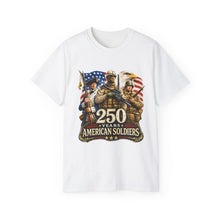 Load image into Gallery viewer, American Soldiers - 250 Years - Commemorative T-Shirt
