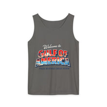 Load image into Gallery viewer, Gulf of America Tank Top — "Make Beaches Great Again" Retro Beach Graphic
