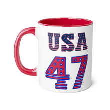 Load image into Gallery viewer, Trump Victory Commemorative &quot;47&quot; Coffee Mug
