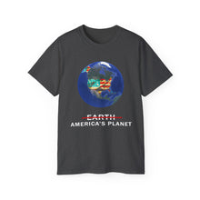 Load image into Gallery viewer, Planet America T-Shirt: Dark Colored Background
