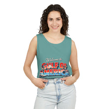 Load image into Gallery viewer, Gulf of America Tank Top — "Make Beaches Great Again" Retro Beach Graphic

