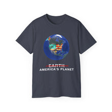 Load image into Gallery viewer, Planet America T-Shirt: Dark Colored Background
